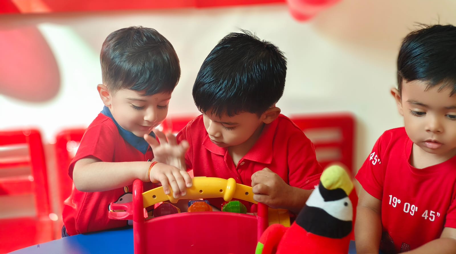 Red-tastic Day: Nursery Delights in Red Day Extravaganza